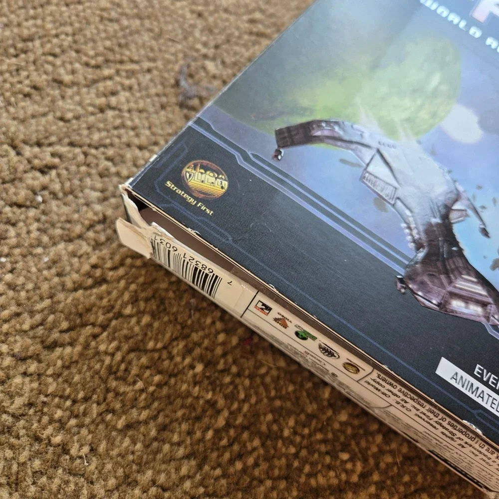 ORB Off-World Resource Base PC Game Big Box Strategy First 2002 RTS Sci-Fi